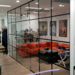 Industrial Style Black Framed Partition-thumbnail №38