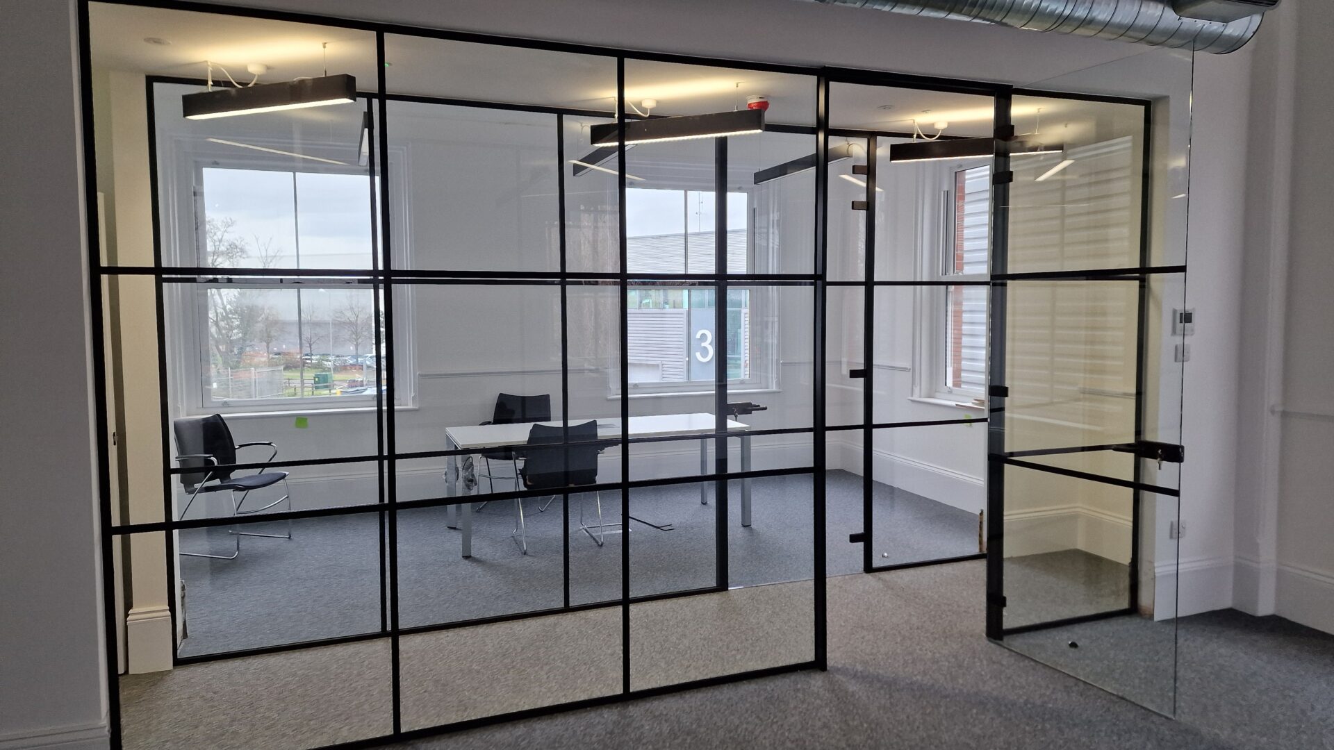 Work examples Black framed partition-Photo №84 Work examples Black framed partition-Photo №84