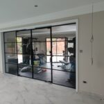 Industrial Style Black Framed Partition-thumbnail №30