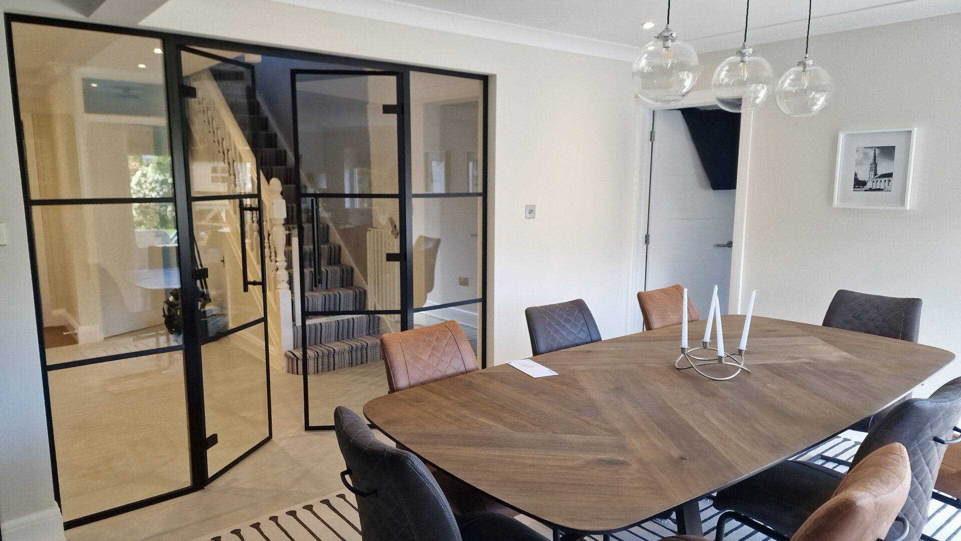 Work examples Black framed partition-Photo №82 Work examples Black framed partition-Photo №82