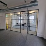 Industrial Style Black Framed Partition-thumbnail №22