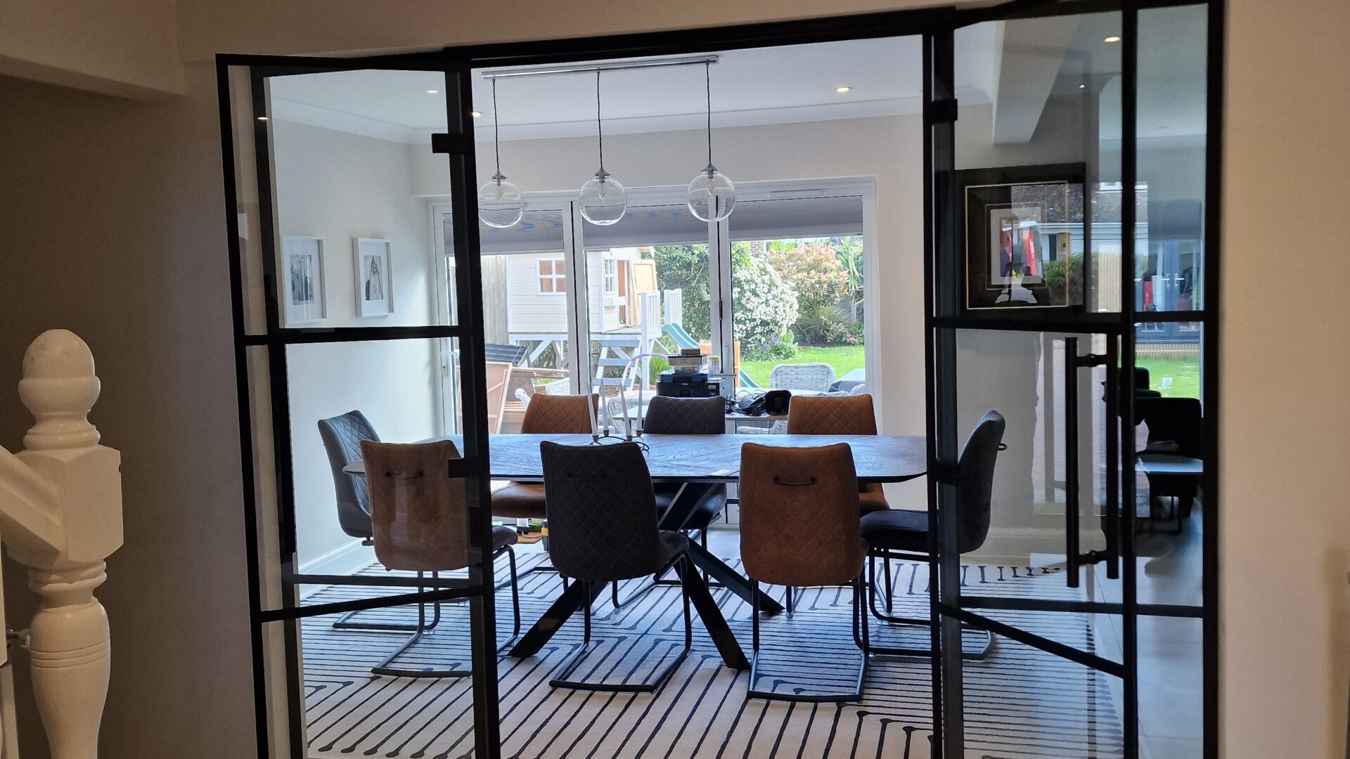 Work examples Black framed partition-Photo №83 Work examples Black framed partition-Photo №83
