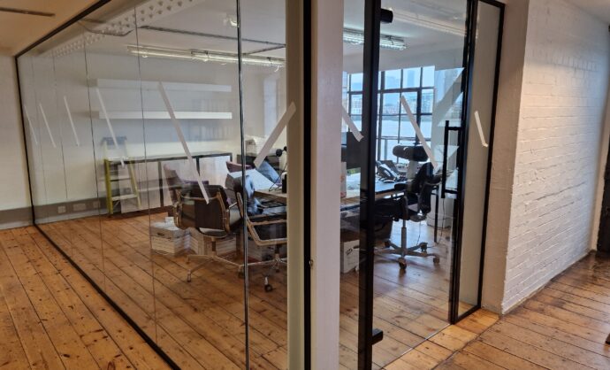 Aluminium Frame Glass Partition-Photo №30