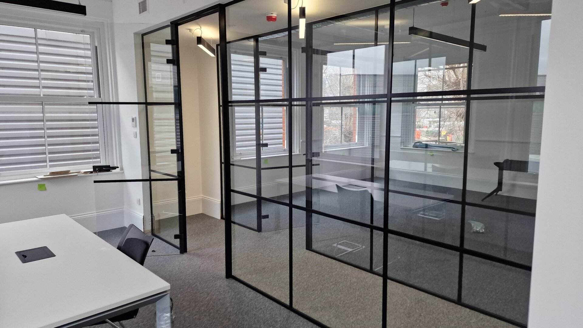 Work examples Black framed partition-Photo №9 Work examples Black framed partition-Photo №9