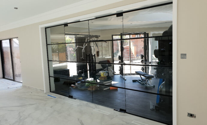 Aluminium Frame Glass Partition-Photo №39