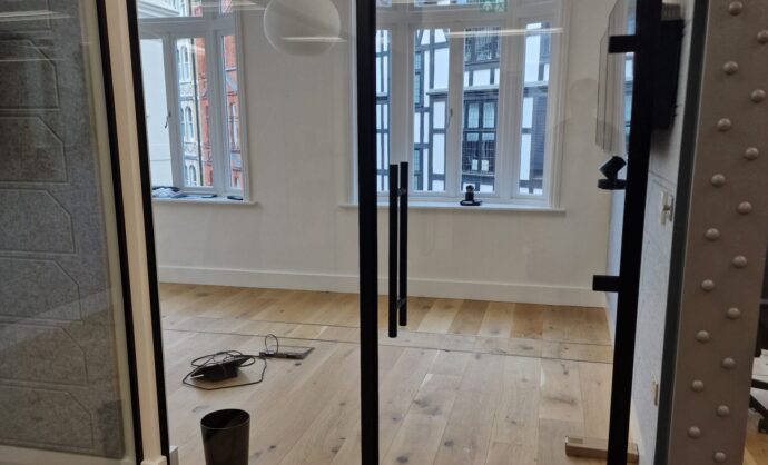Aluminium Frame Glass Partition-Photo №34