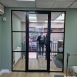 Industrial Style Black Framed Partition-thumbnail №74