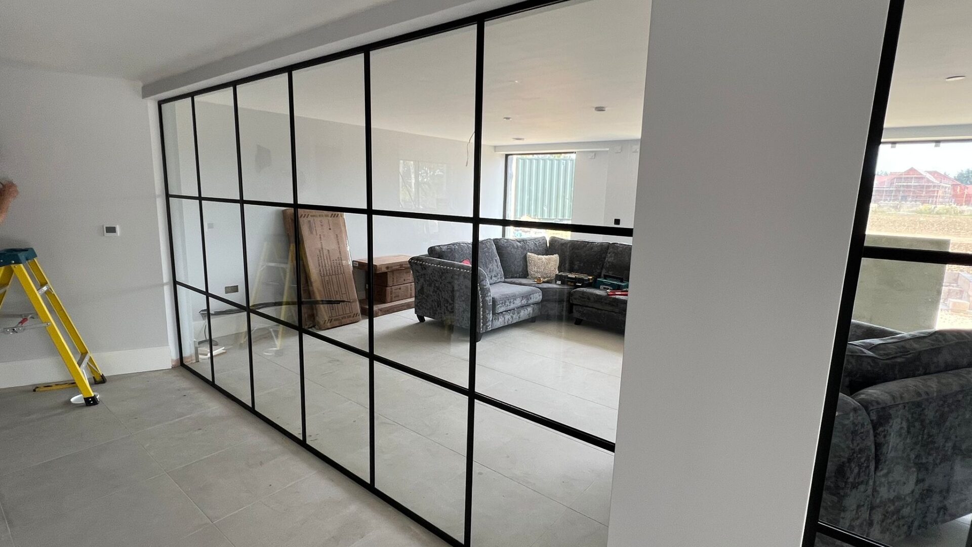 Work examples Black framed partition-Photo №113 Work examples Black framed partition-Photo №113