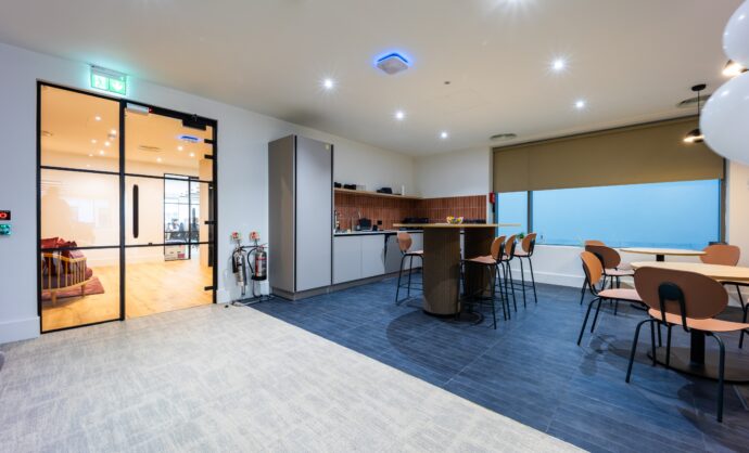 Aluminium Frame Glass Partition-Photo №120