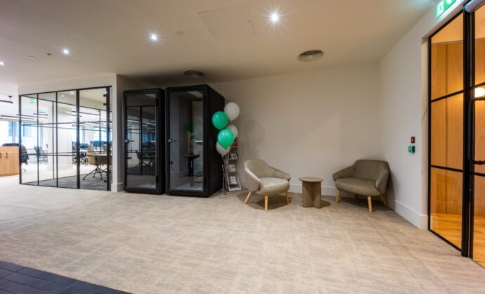 Aluminium Frame Glass Partition-Photo №119