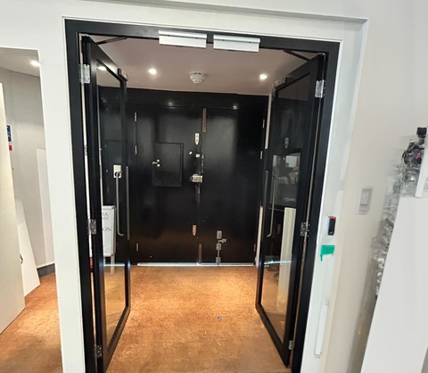 Aluminium Frame Glass Partition-Photo №153