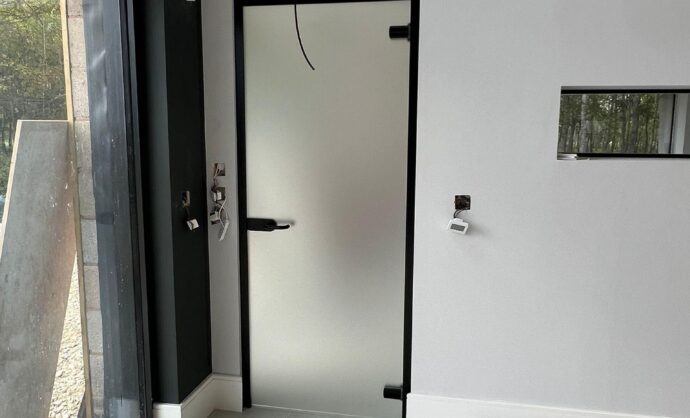 Glass Room Partition Residential-Photo №32