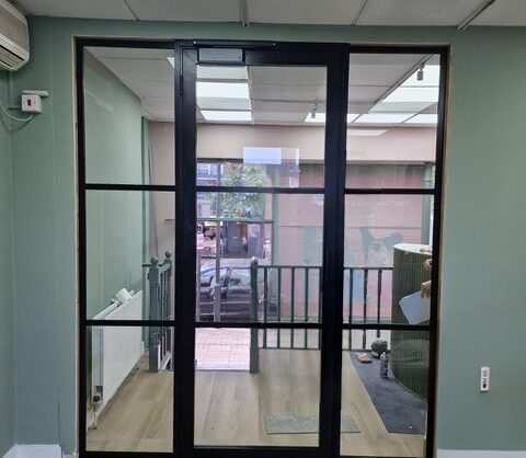 Aluminium Frame Glass Partition-Photo №148