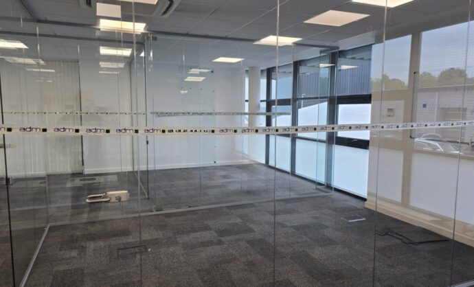 Aluminium Frame Glass Partition-Photo №131