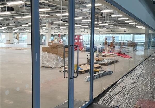 Aluminium Frame Glass Partition-Photo №156